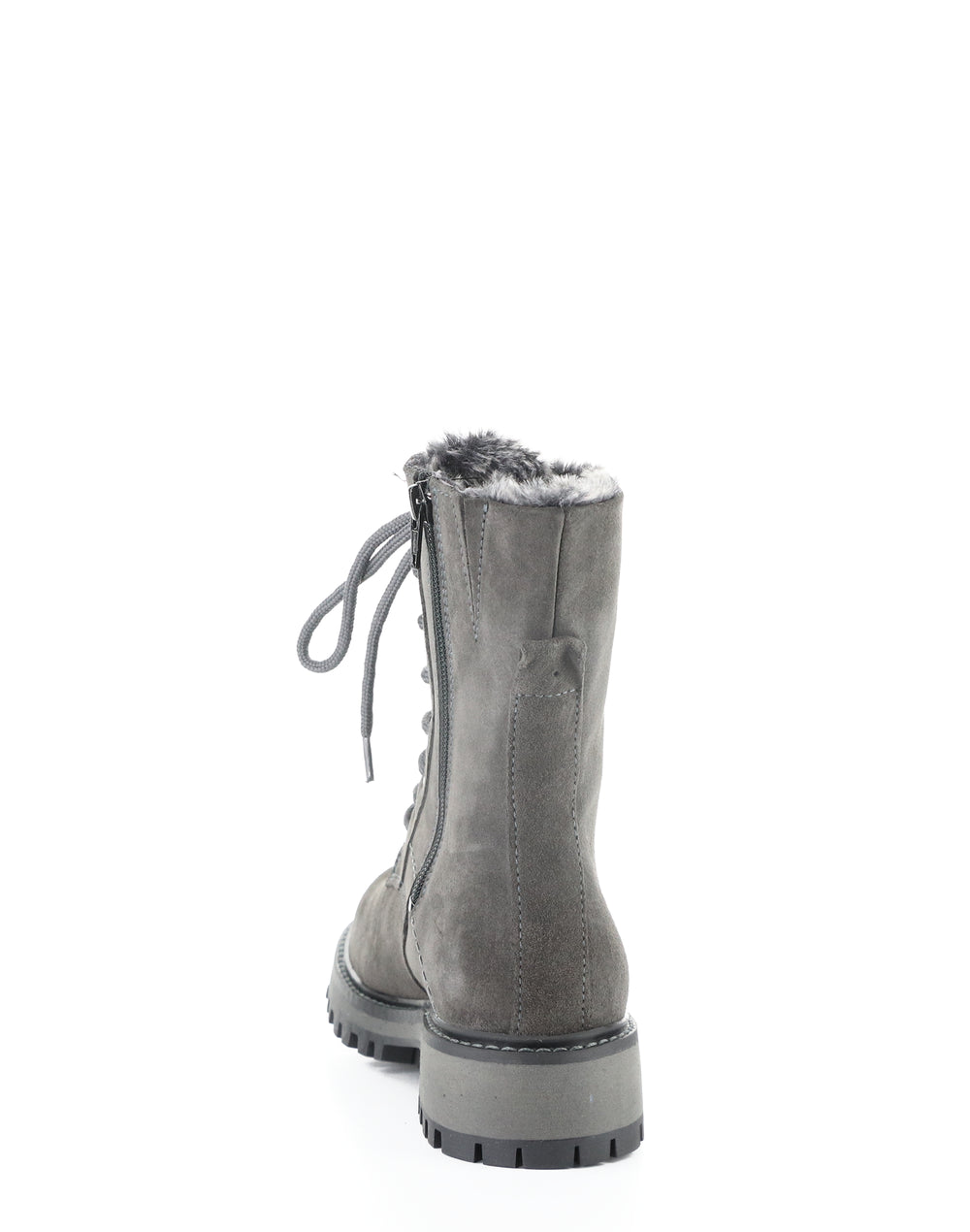 ASHER DK GREY SUEDE/FATARA FAUXFUR
