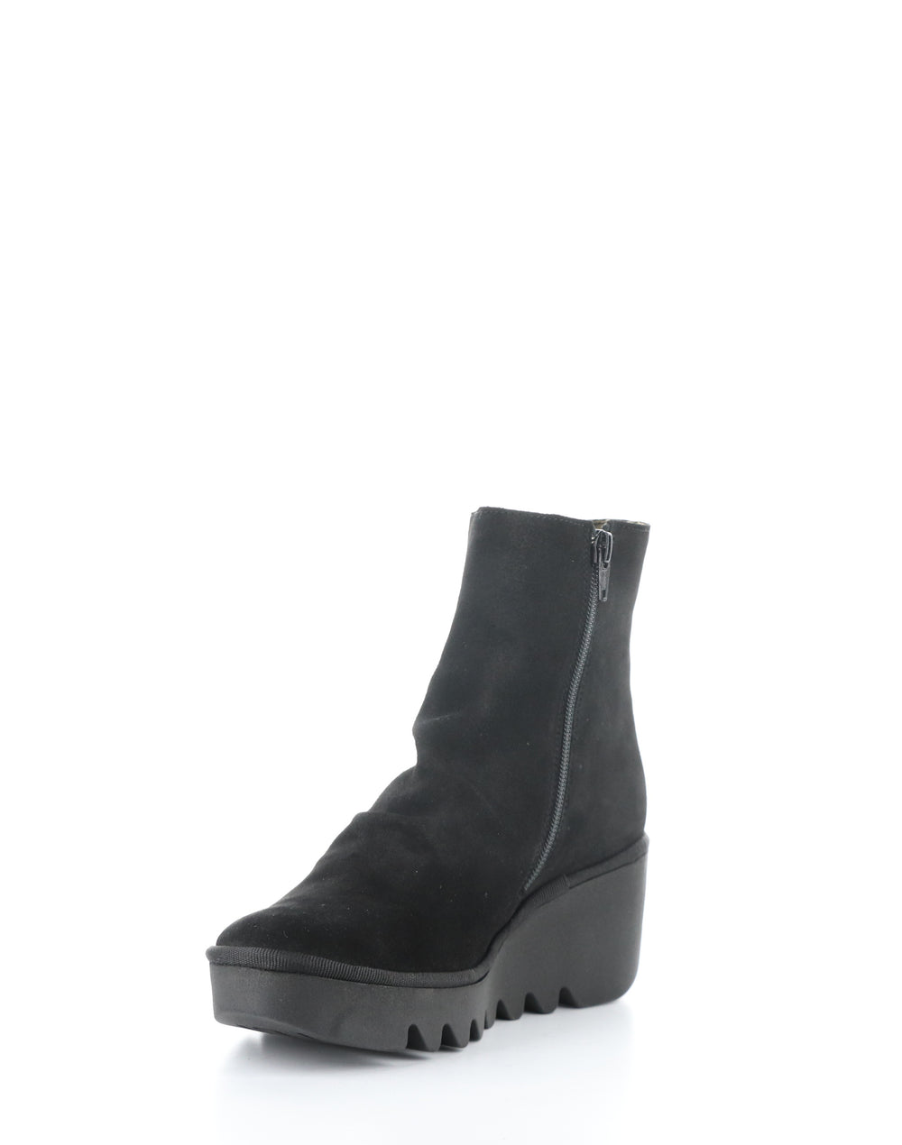BAAN538FLY BLACK Round Toe Boots