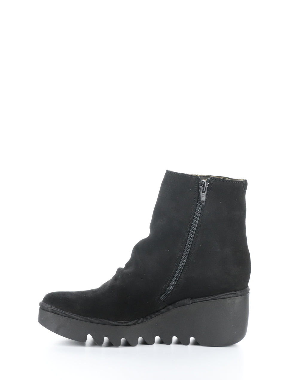 BAAN538FLY BLACK Round Toe Boots