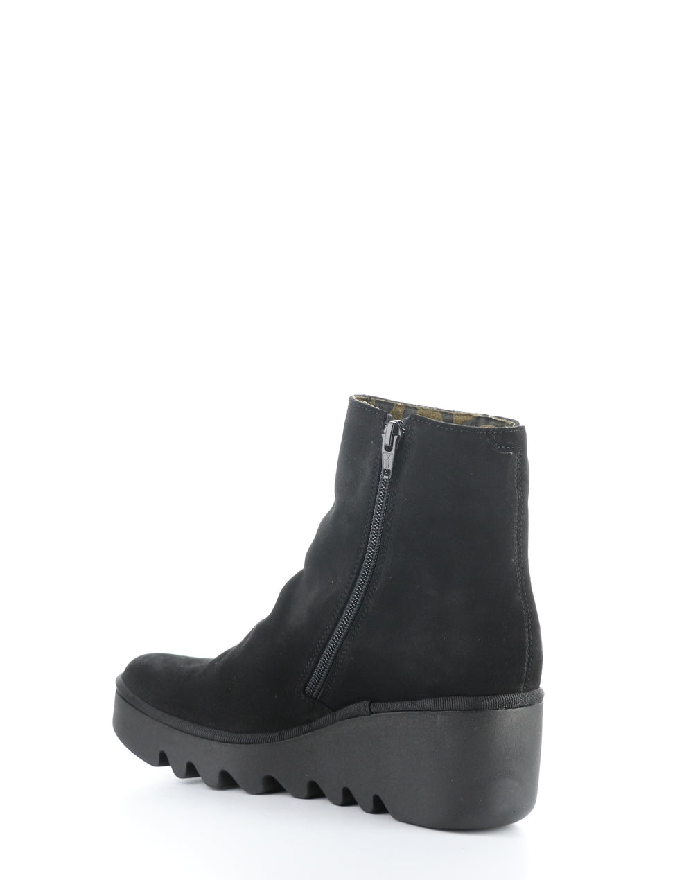BAAN538FLY BLACK Round Toe Boots
