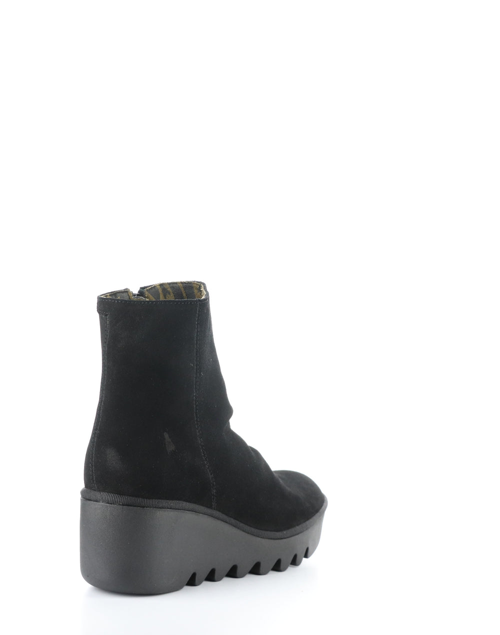 BAAN538FLY BLACK Round Toe Boots