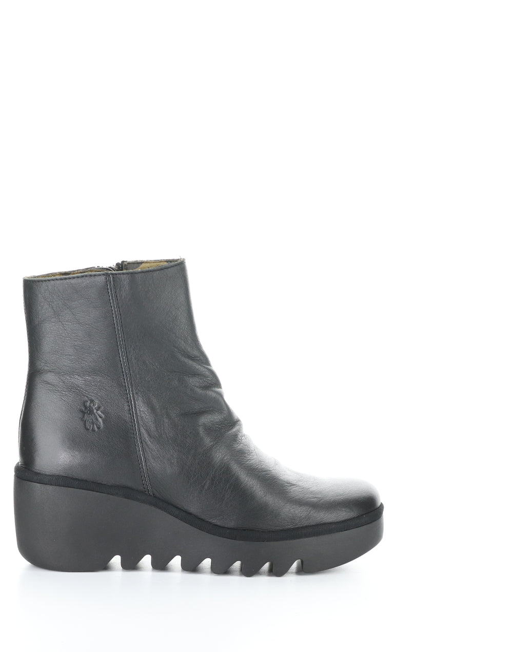 BAAN538FLY 009 BLACK Round Toe Boots