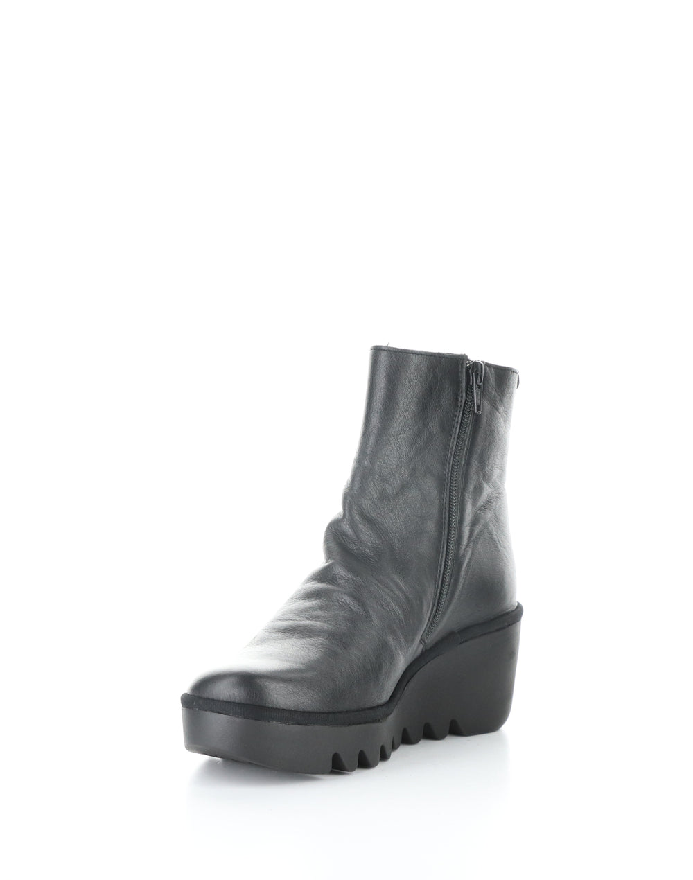 BAAN538FLY 009 BLACK Round Toe Boots