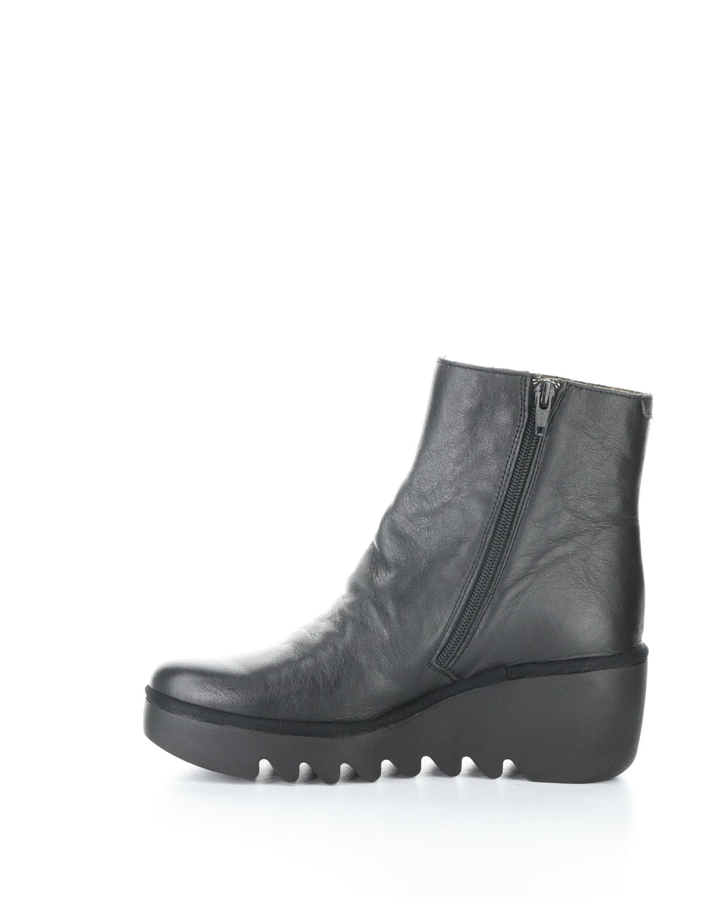 BAAN538FLY 009 BLACK Round Toe Boots