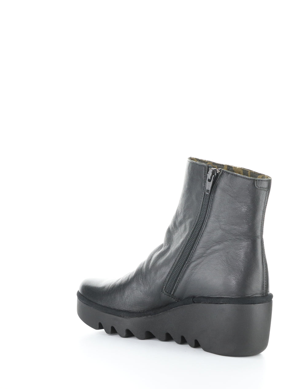BAAN538FLY 009 BLACK Round Toe Boots