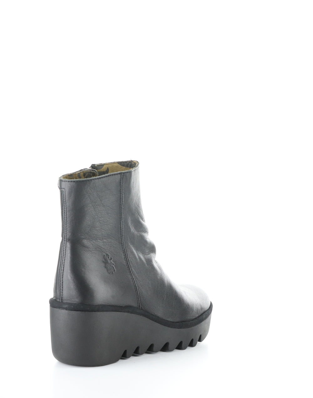 BAAN538FLY 009 BLACK Round Toe Boots