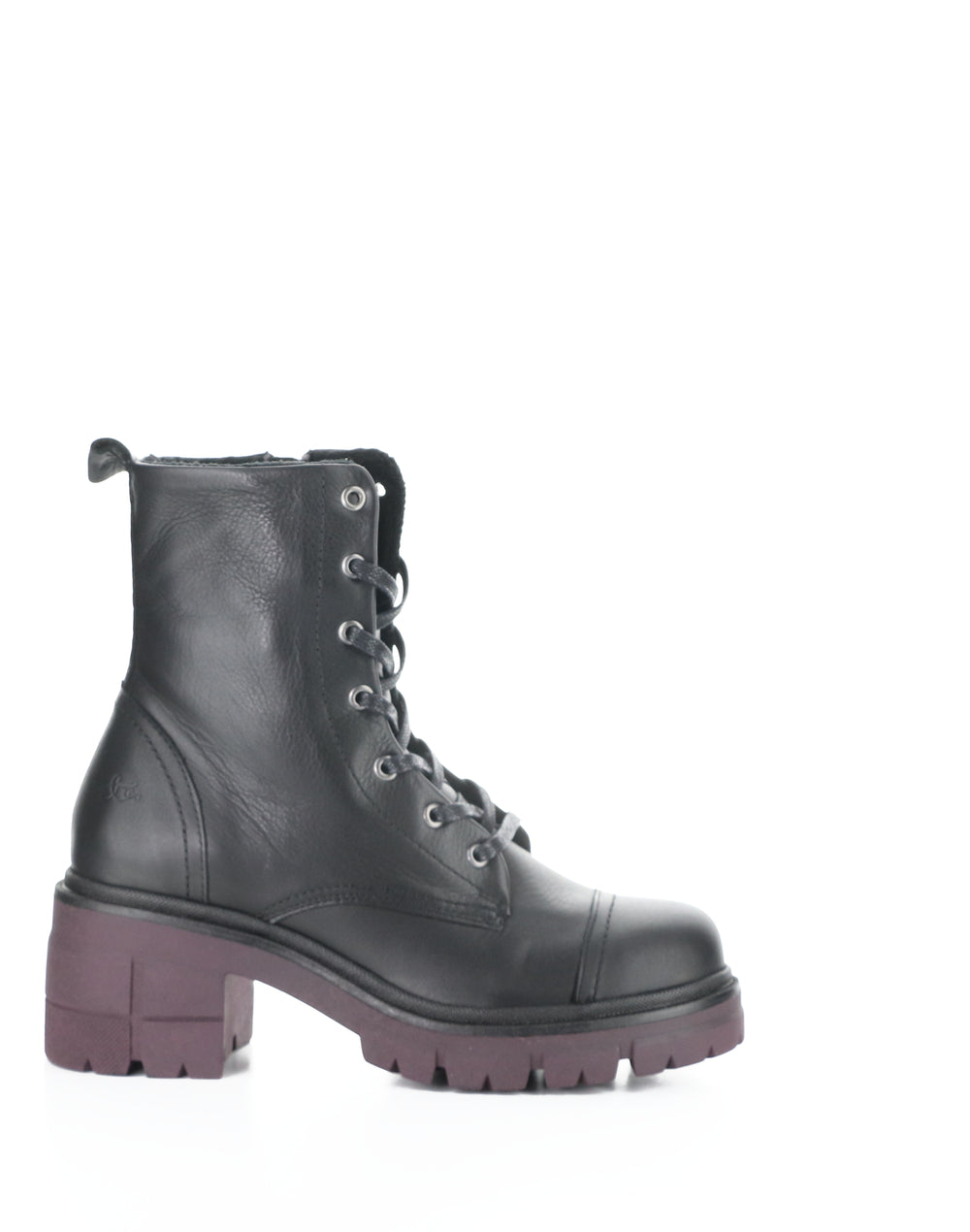 BARRETT BLACK/BORDO FEEL LEATHER