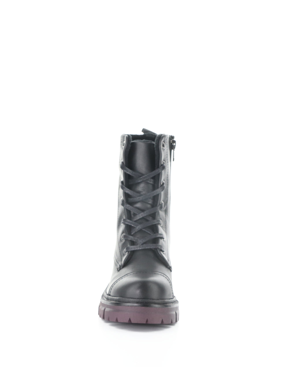 BARRETT BLACK/BORDO FEEL LEATHER