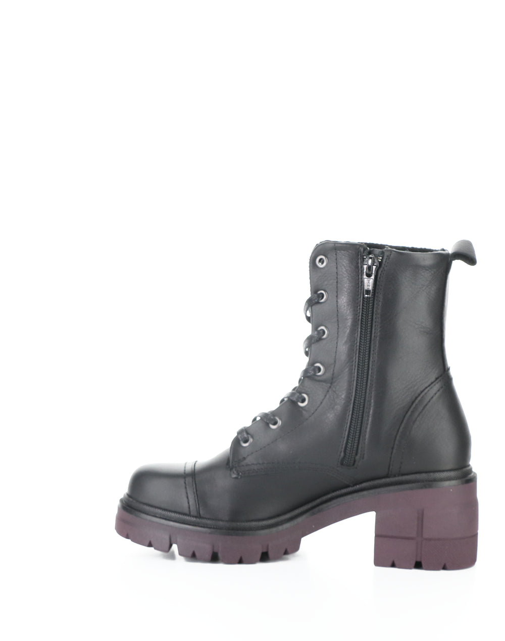 BARRETT BLACK/BORDO FEEL LEATHER