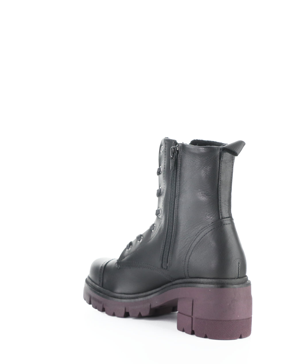 BARRETT BLACK/BORDO FEEL LEATHER