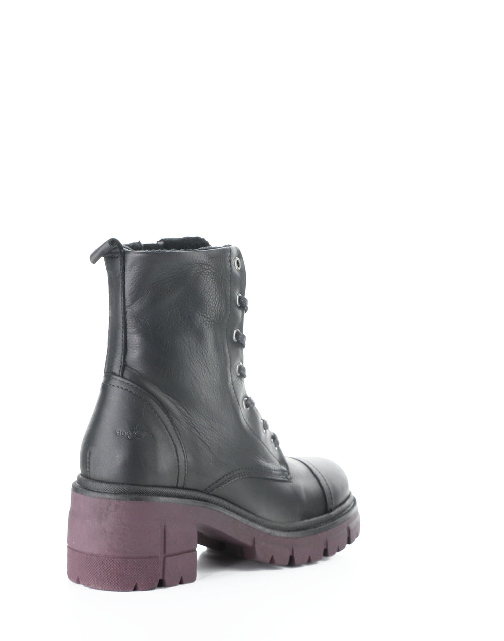 BARRETT BLACK/BORDO FEEL LEATHER