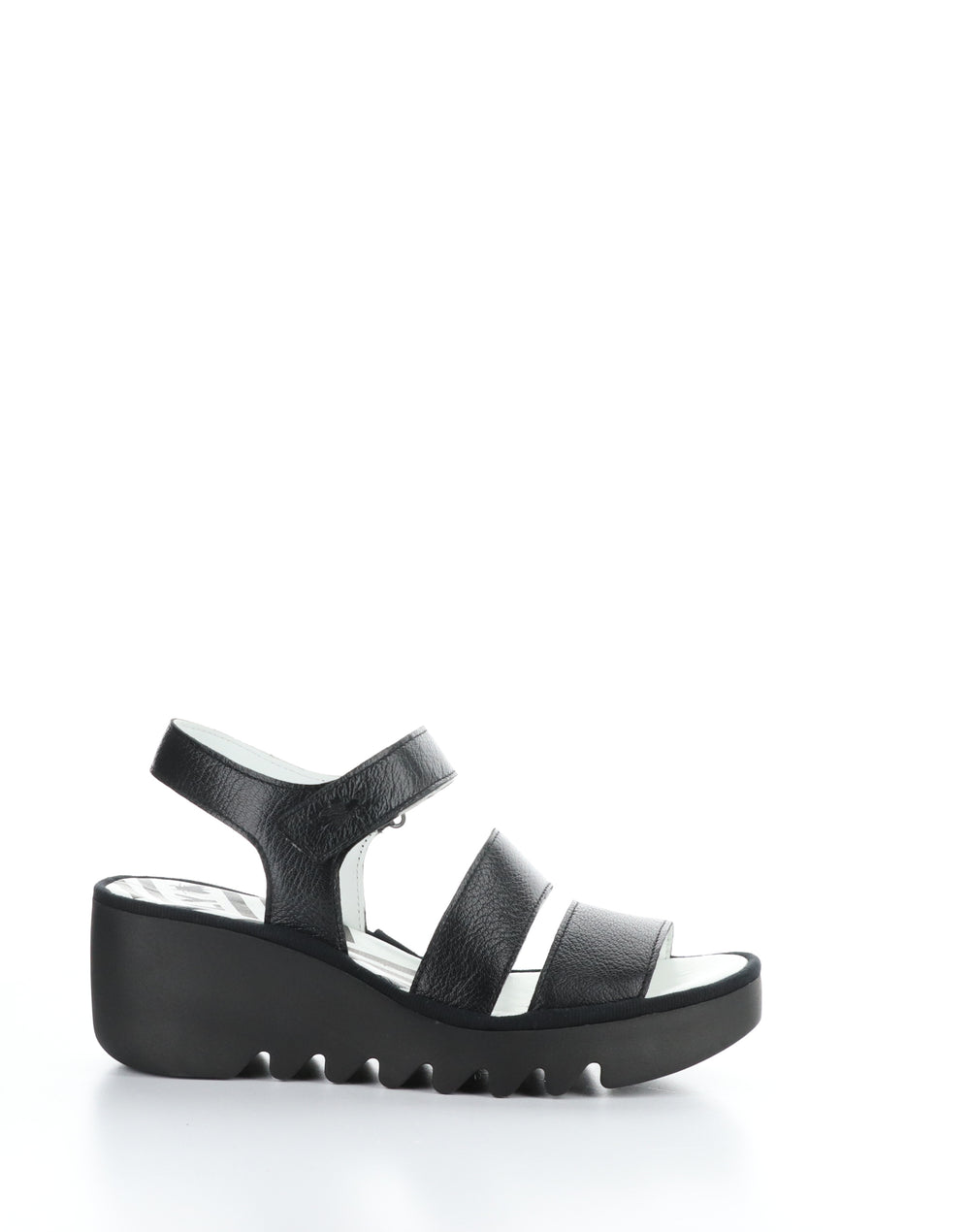 BEXY575FLY 006 BLACK Velcro Sandals