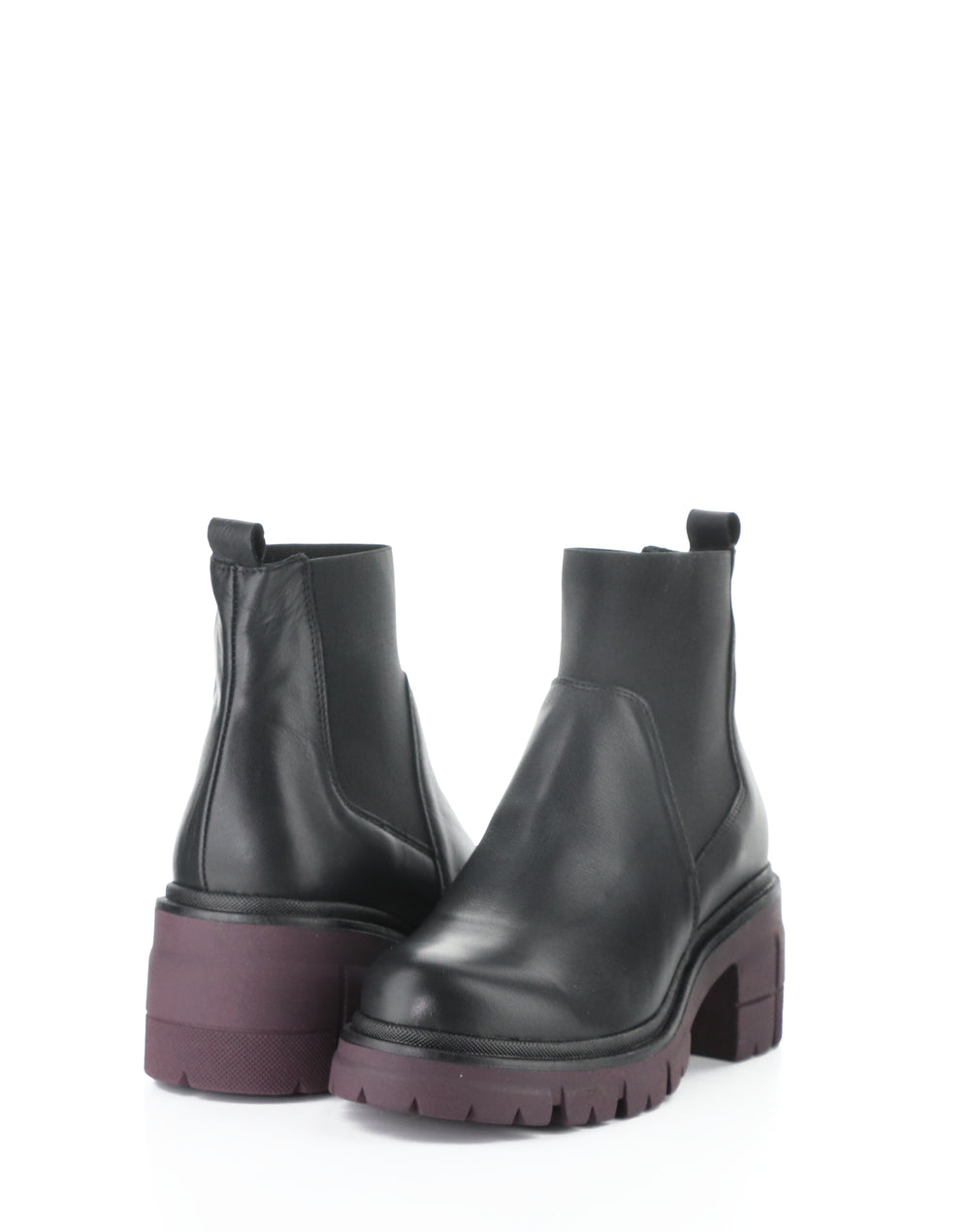 Bianc Black/Bordo Elasticated Boots