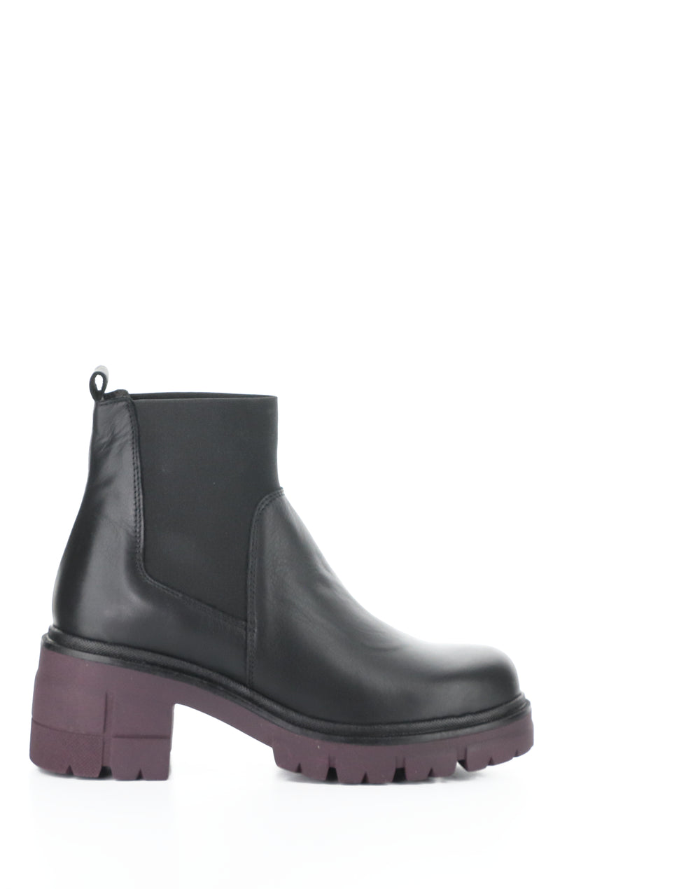 Bianc Black/Bordo Elasticated Boots