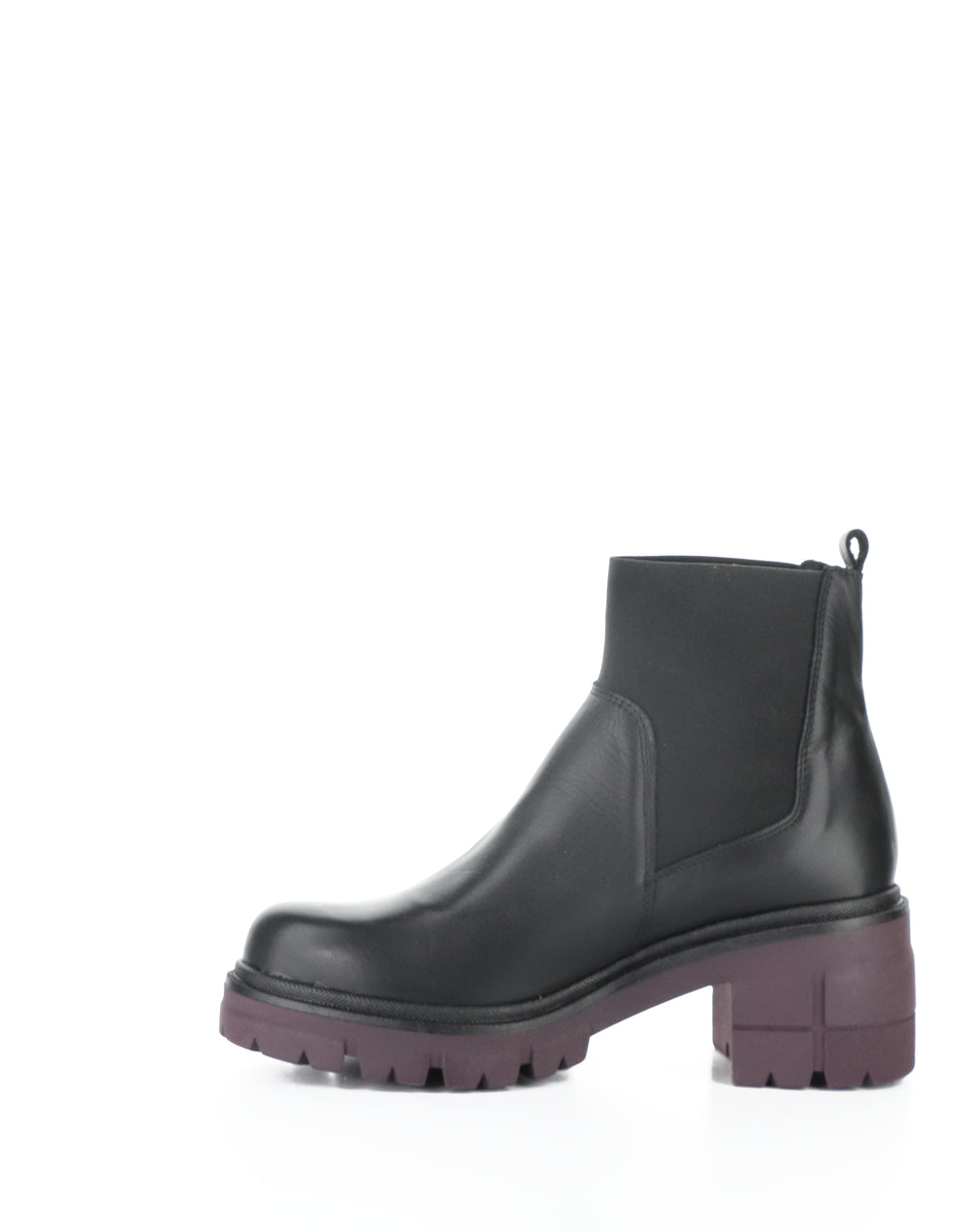 Bianc Black/Bordo Elasticated Boots