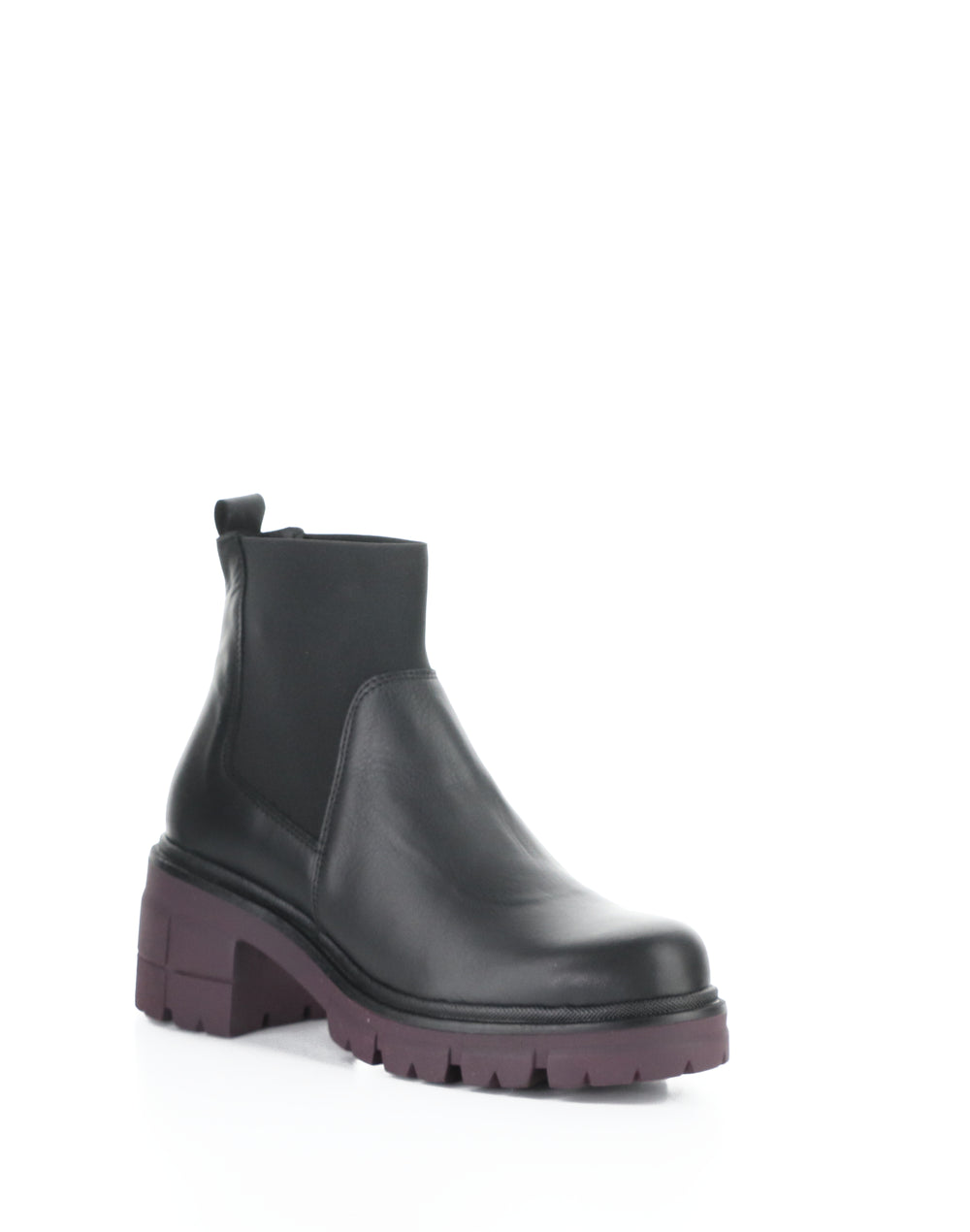 Bianc Black/Bordo Elasticated Boots