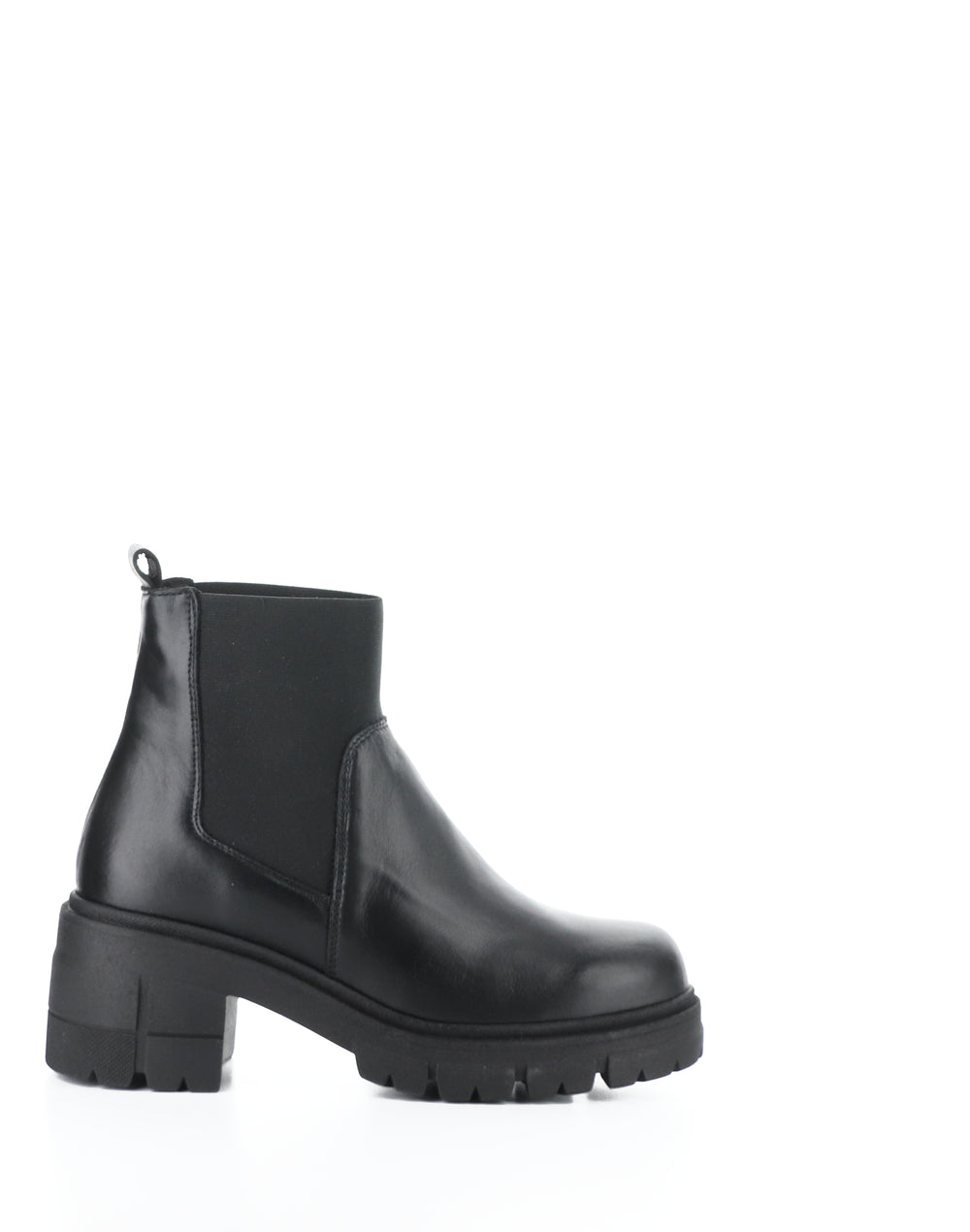 Bianc Black Elasticated Boots