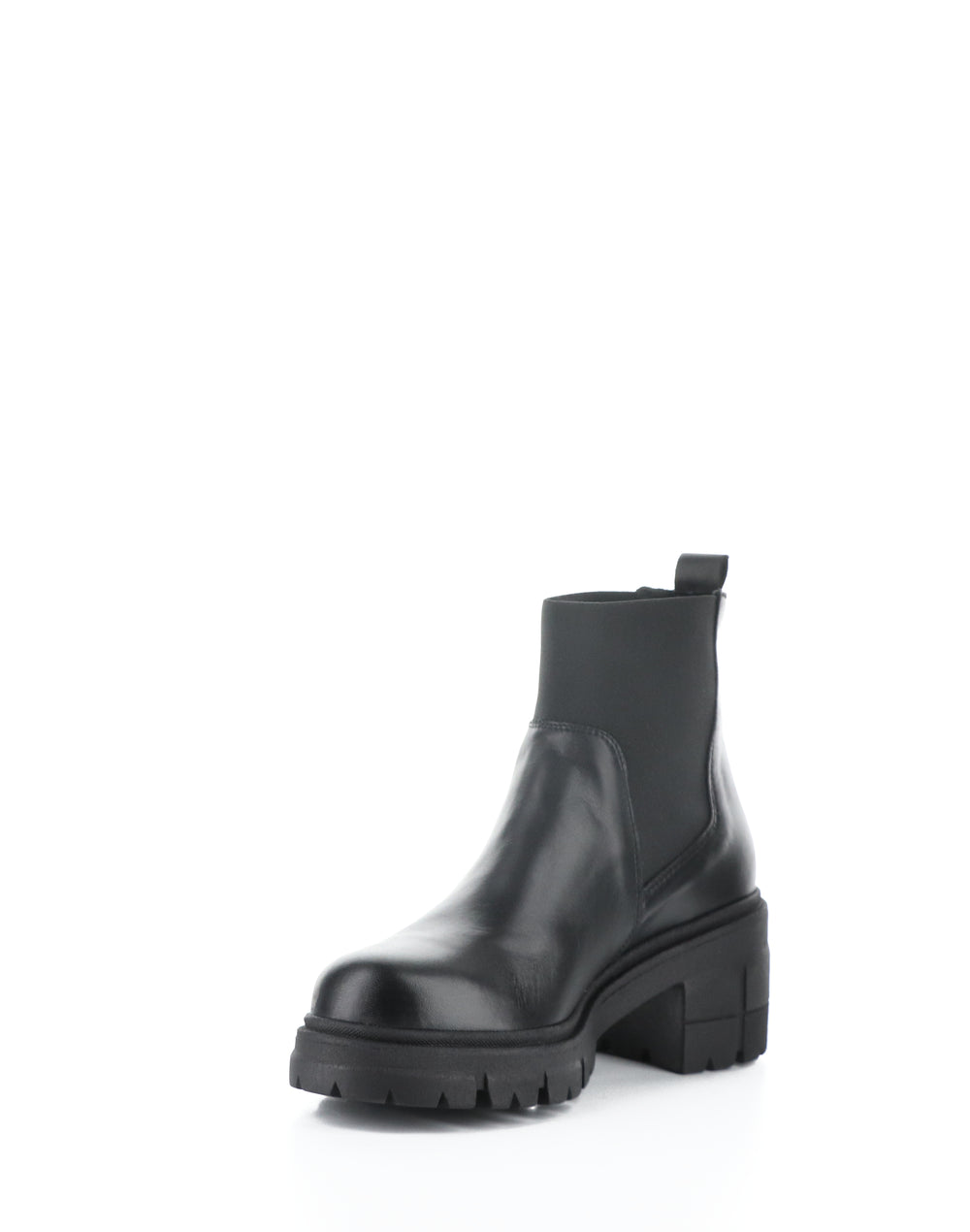 Bianc Black Elasticated Boots