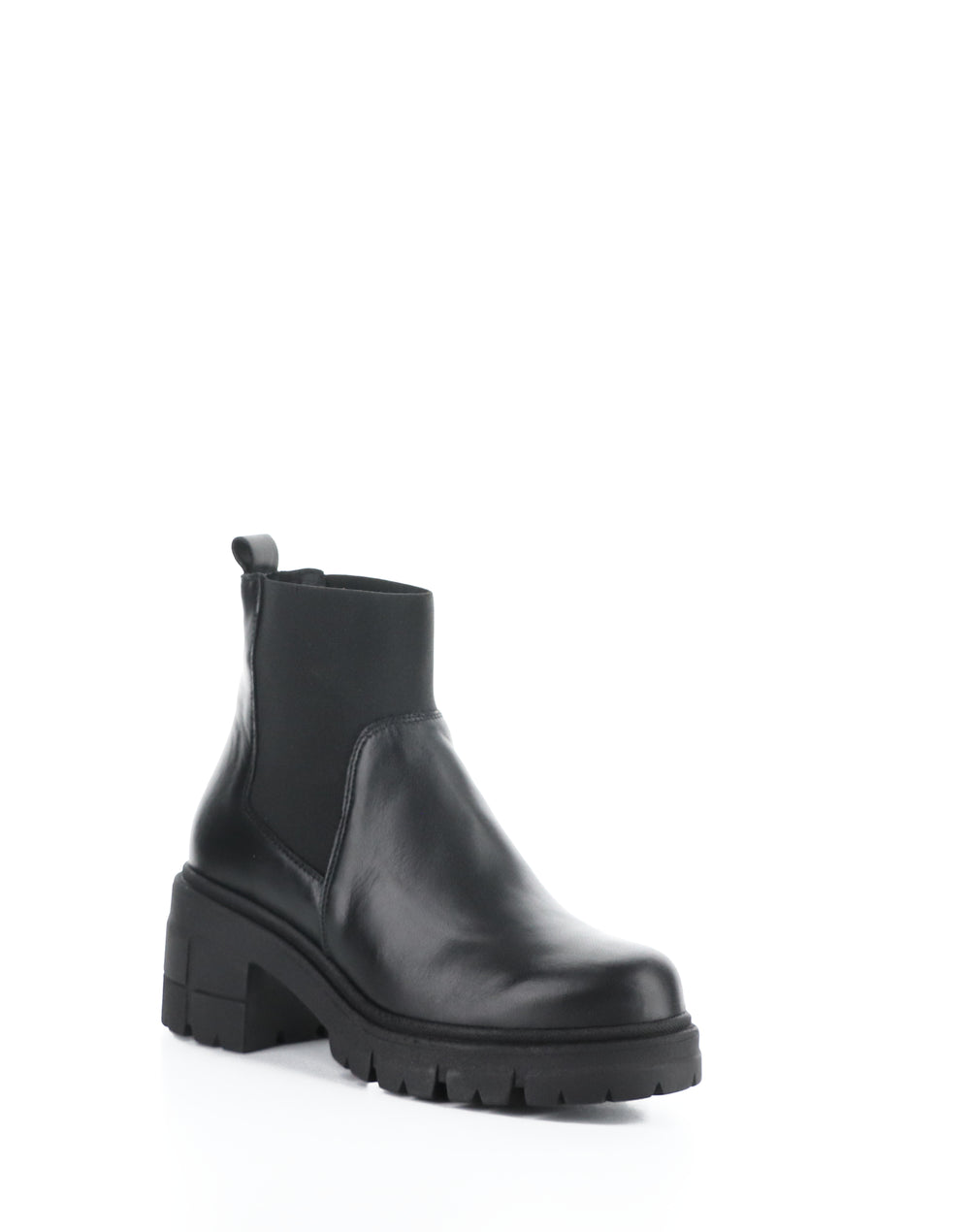 Bianc Black Elasticated Boots