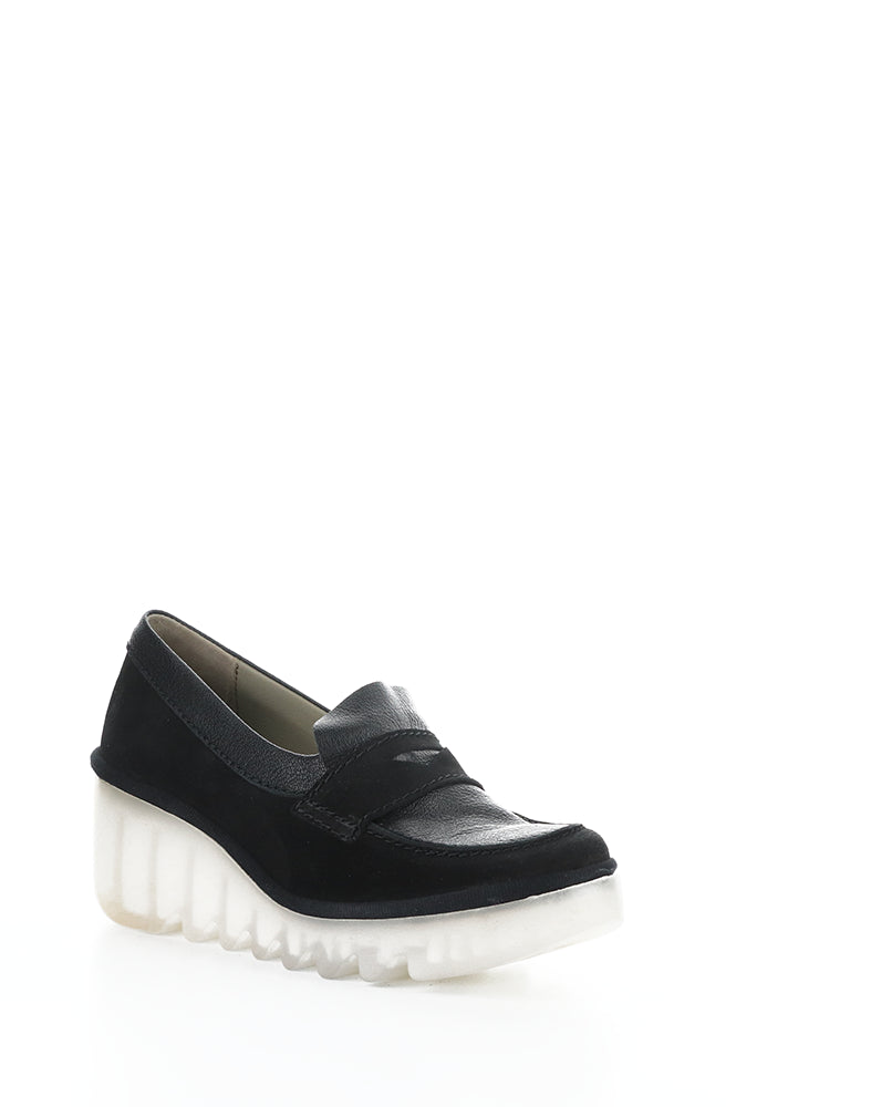 Bilz609Fly 001 Black Suede/Mousse