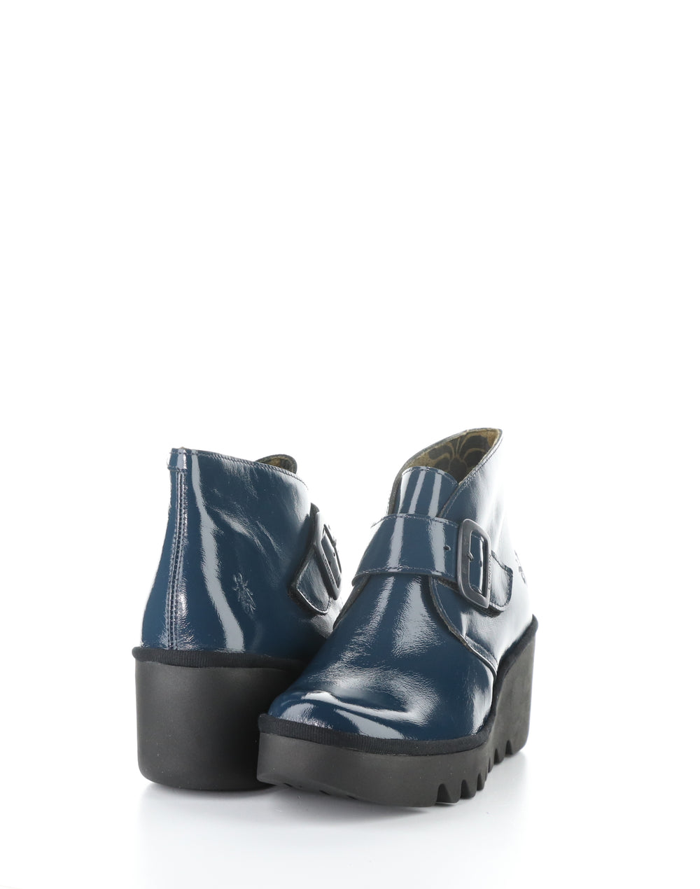 BIRT397FLY 014 NAVY Round Toe Boots