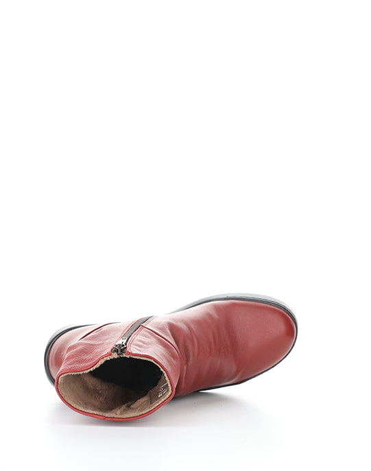 Bler550Sof 002 Red Smooth Leather