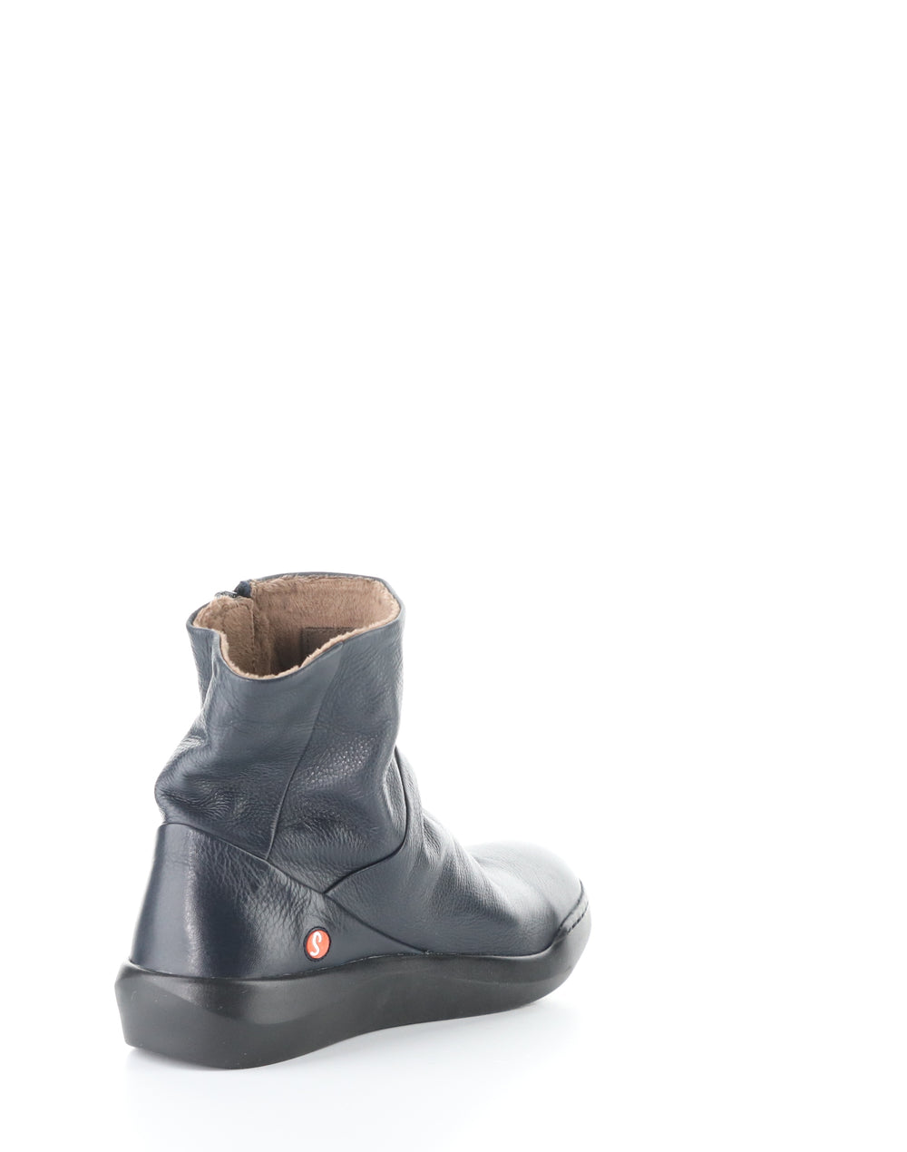 Bler550Sof 010 Navy Round Toe Boots