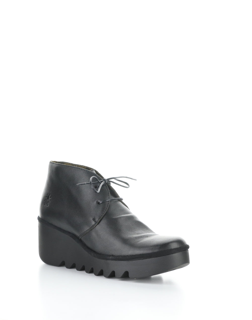 BRAK593FLY 003 BLACK Round Toe Boots