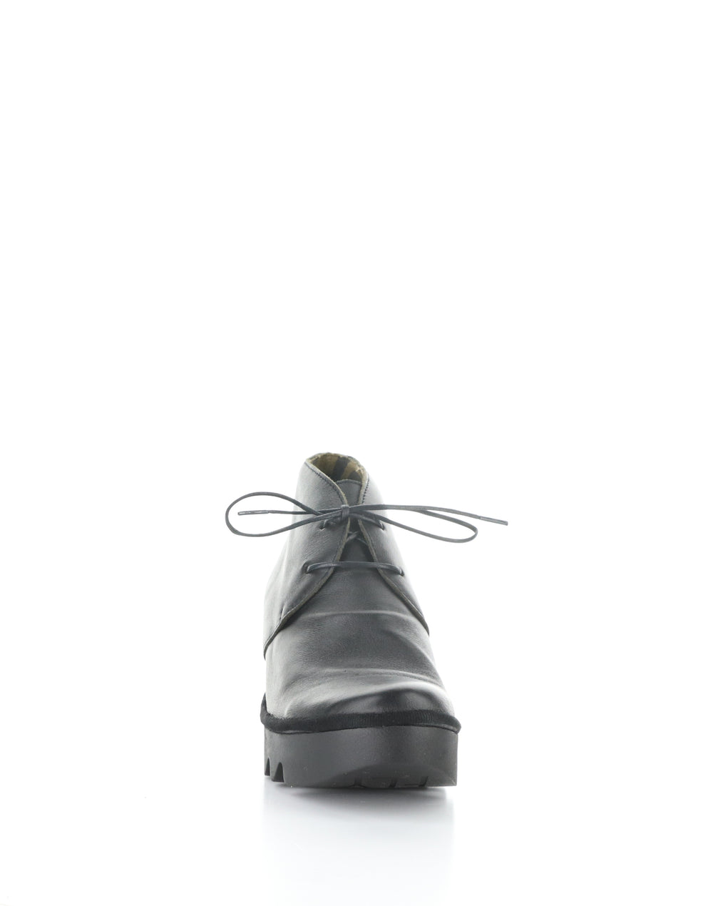 BRAK593FLY 003 BLACK Round Toe Boots