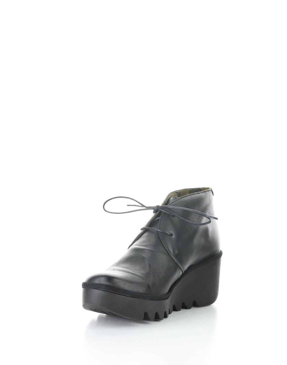 BRAK593FLY 003 BLACK Round Toe Boots