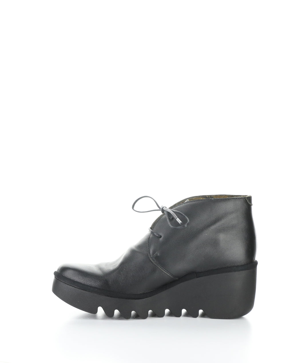 BRAK593FLY 003 BLACK Round Toe Boots
