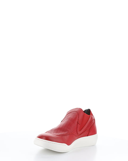 Bray721Sof 002 Cherry Red Elasticated Shoes