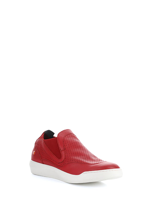 Bray721Sof 002 Cherry Red Elasticated Shoes