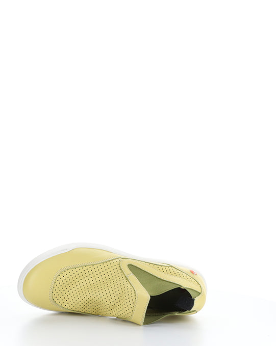 Bray721Sof 004 Lt Yellow Elasticated Shoes
