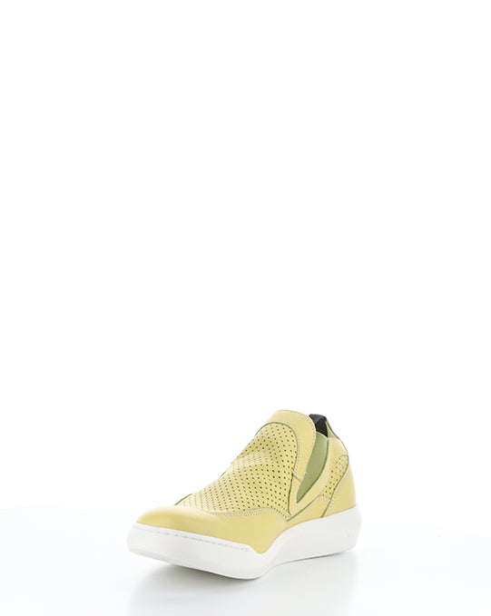 Bray721Sof 004 Lt Yellow Elasticated Shoes