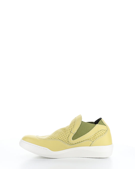 Bray721Sof 004 Lt Yellow Elasticated Shoes