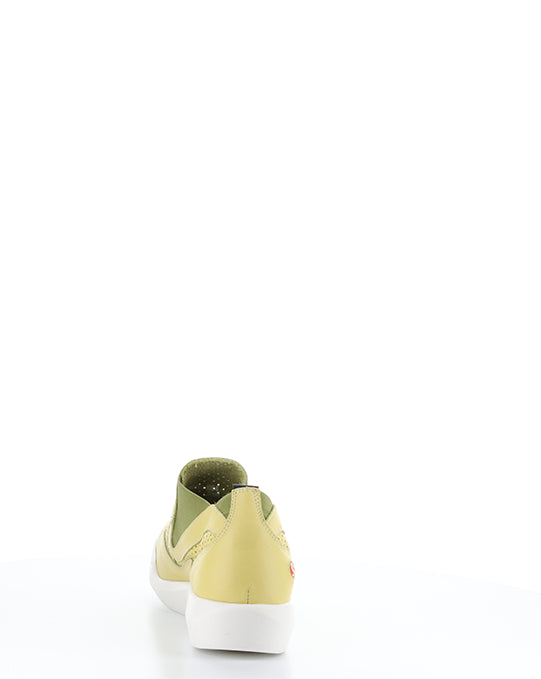 Bray721Sof 004 Lt Yellow Elasticated Shoes
