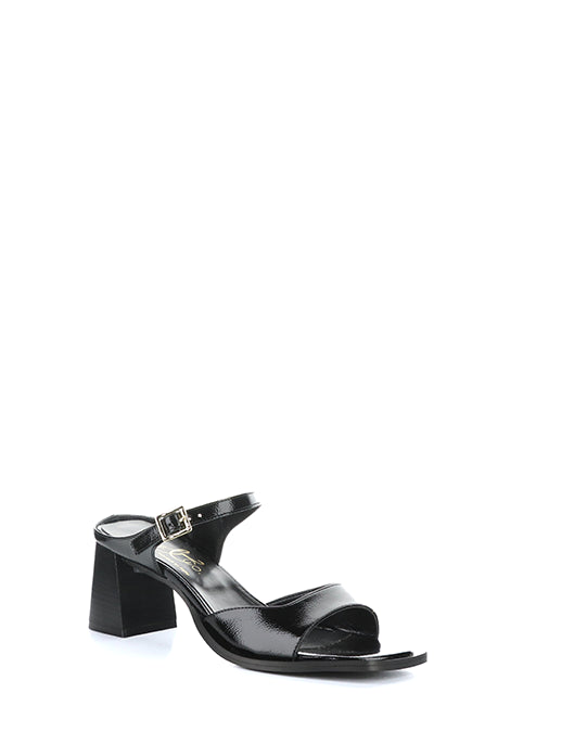 Braylen Black Square Toe Sandals