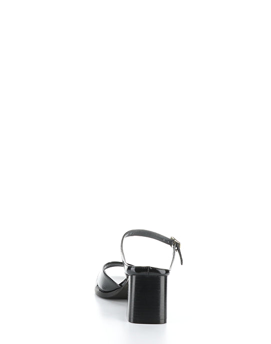Braylen Black Square Toe Sandals