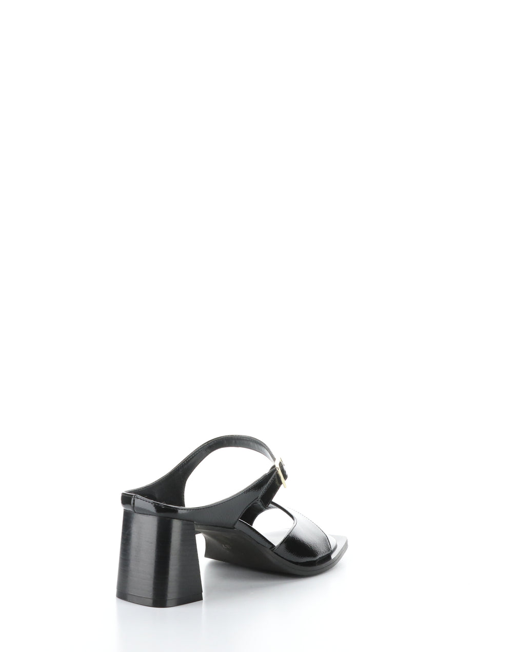 BRAYLEN BLACK Square Toe Sandals
