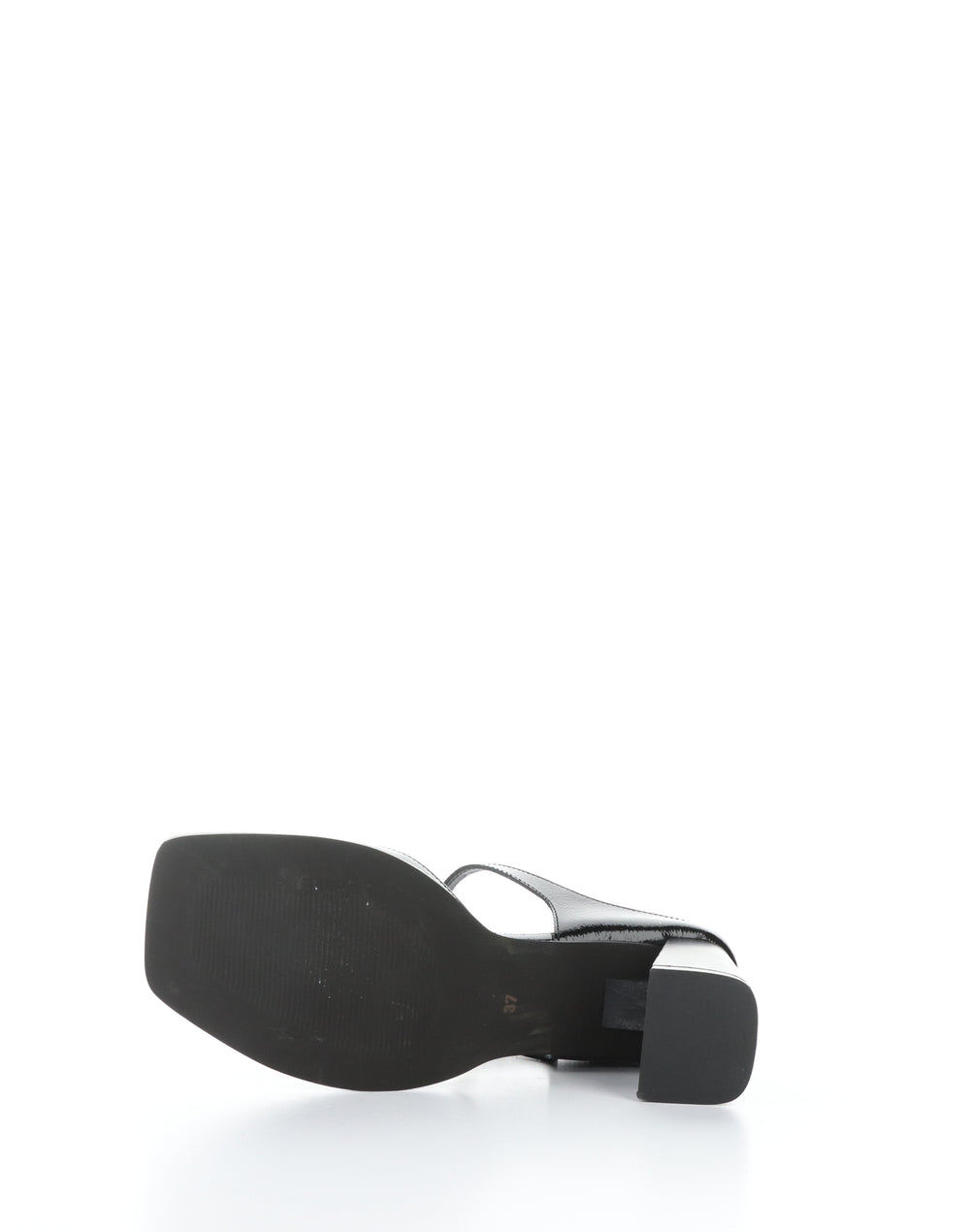 BRAYLEN BLACK Square Toe Sandals