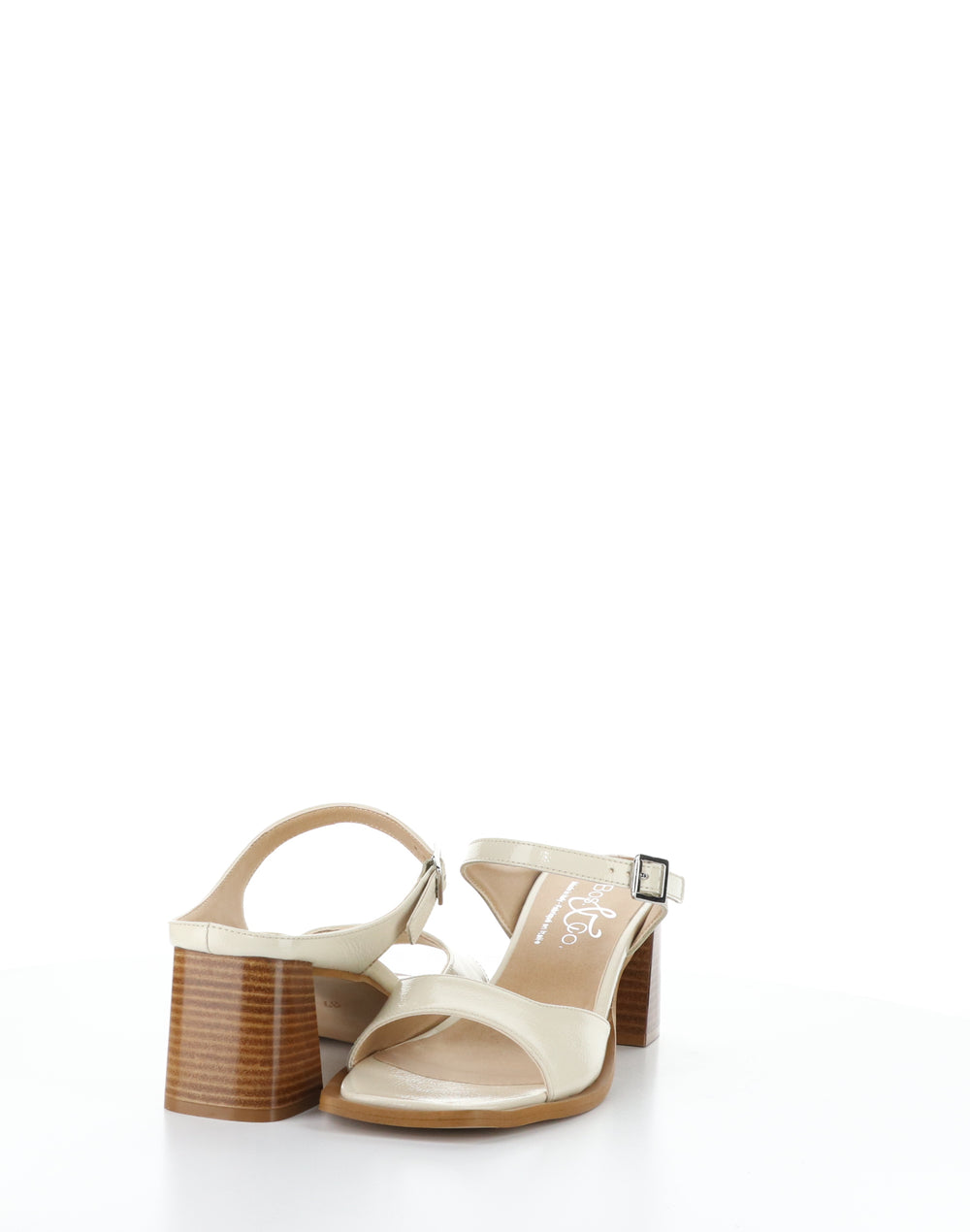 BRAYLEN CREAM Square Toe Sandals