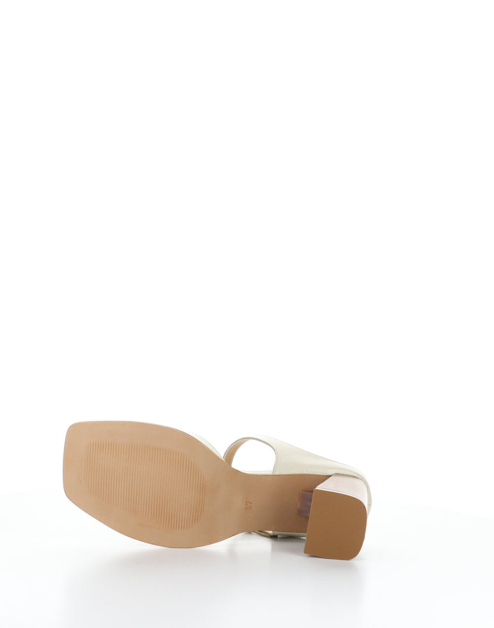 BRAYLEN CREAM Square Toe Sandals