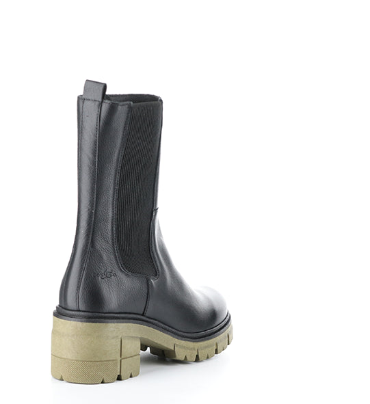 BRUNAS BLACK/KHAKI FEEL/ELASTIC