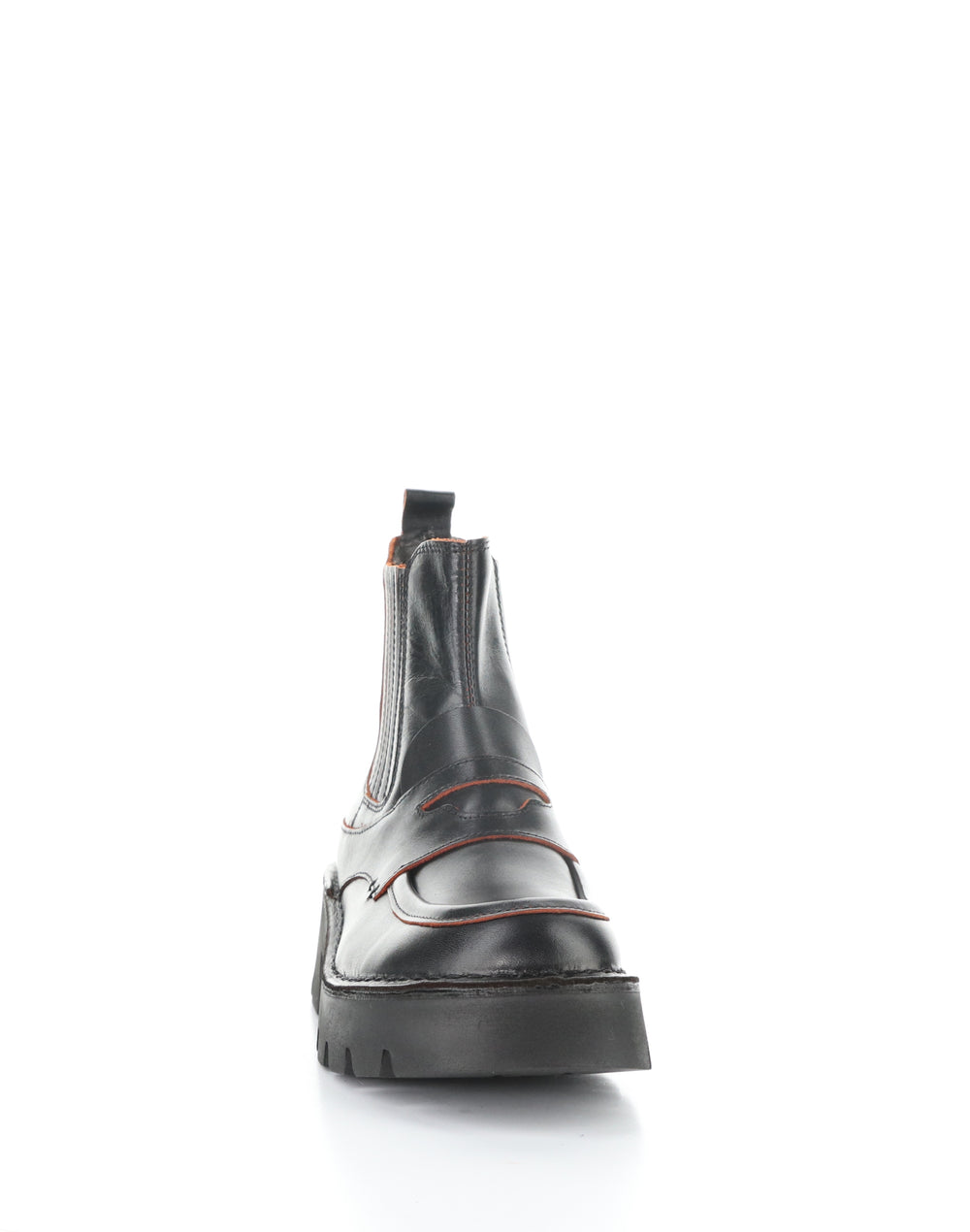 BUKI159FLY 000 BLACK Round Toe Boots