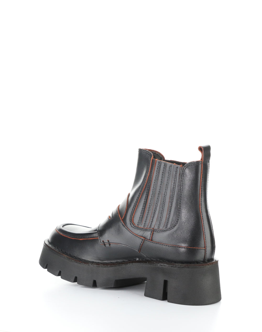 BUKI159FLY 000 BLACK Round Toe Boots