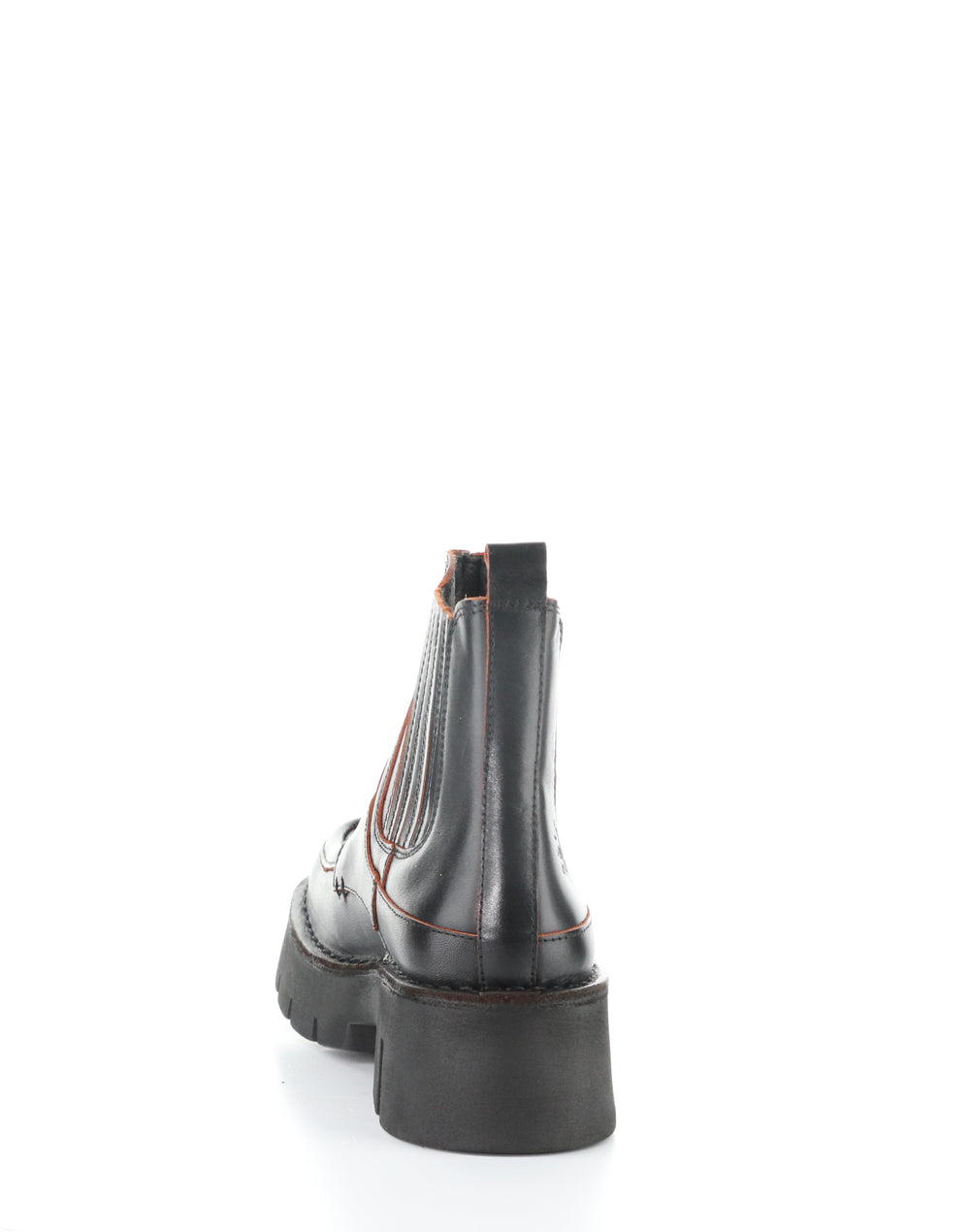 BUKI159FLY 000 BLACK Round Toe Boots