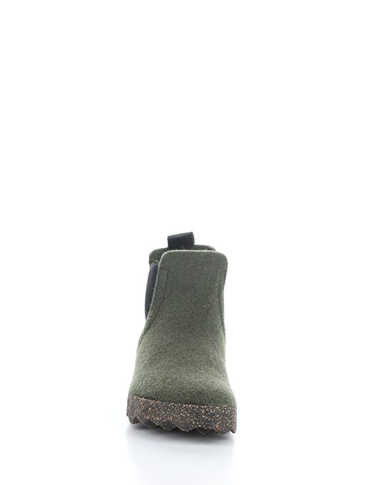 Caia090Aspm 001 Military Green Tweed/Felt
