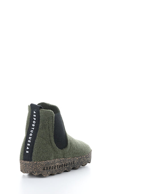 Caia090Aspm 001 Military Green Tweed/Felt