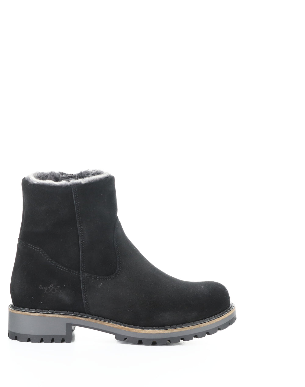 Calib Black Round Toe Boots